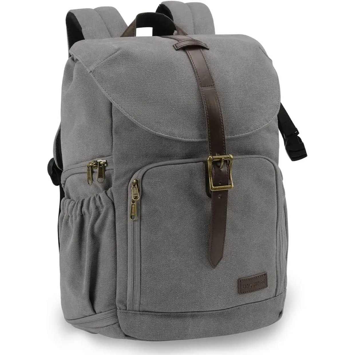 DSLR Waterproof Camera Backpack, Anti-Theft Large Photography Bags for Photographers, Fit up to 15" Laptop with Rain Cover, Grey