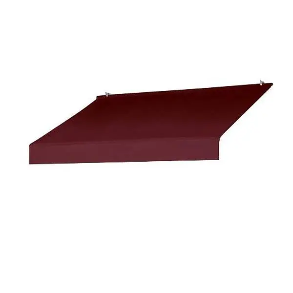 IDM Worldwide 3020873 6 ft. Awning Cover - UV-Prevention PU-Coated Fabric, Open Sides Replacement Cover for Designer Patio Awnings, Cocoa