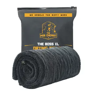 The Mob Chemist Premium Twisted Loop Drying Towel 24x36 1400 GSM Ultra Absorbent Microfiber
