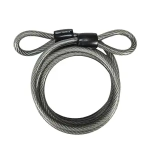 Kryptonite Kryptoflex 818 Looped Cable and Key Padlock 6'