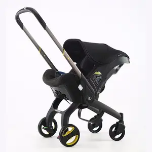 Baby Stroller 3 in 1 Car Seat For Newborn Prams Buggy Safety Cart Carriage Lightweight Foldable with Enhanced Visibility
