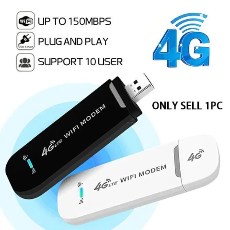 Modem For Rv 2026 Unlocked 4G LTE Portable WiFi Pocket Hotspot Modem 150Mbps High ...