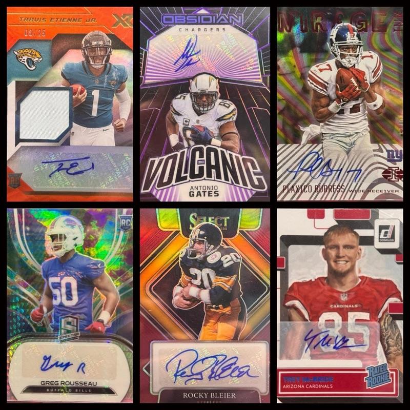 Clearly Football 648 Autograph Pack with One Card Per Pack