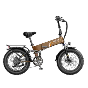 Jasion Hunter Pro Foldable Electric Bike 1800W Motor 95 N·m Torque 30+ MPH 48V 15Ah Battery 20" Fat Tires App Control Off-Road Ebike