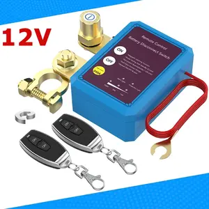 Remote Battery Disconnect Switch 12V, 240A, Smart Voltage Upgrade Car Kill Switch Anti-Theft, Prevents Battery Drain, Remote Battery Kill Switch for Cars, Trucks, and RVs
