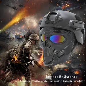 Skull Mask Full Face Tactical Masks for CS Survival Games Shooting Cosplay Movie Paintball Halloween Scary Masks