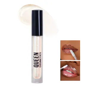 QUEEN Cosmetics Astral Projection Lipstick White Pearlescent Diamond Shimmer Hydrating Vegan Formula Long Lasting High Shine Finish Ideal for Makeup and Cosmetic Use