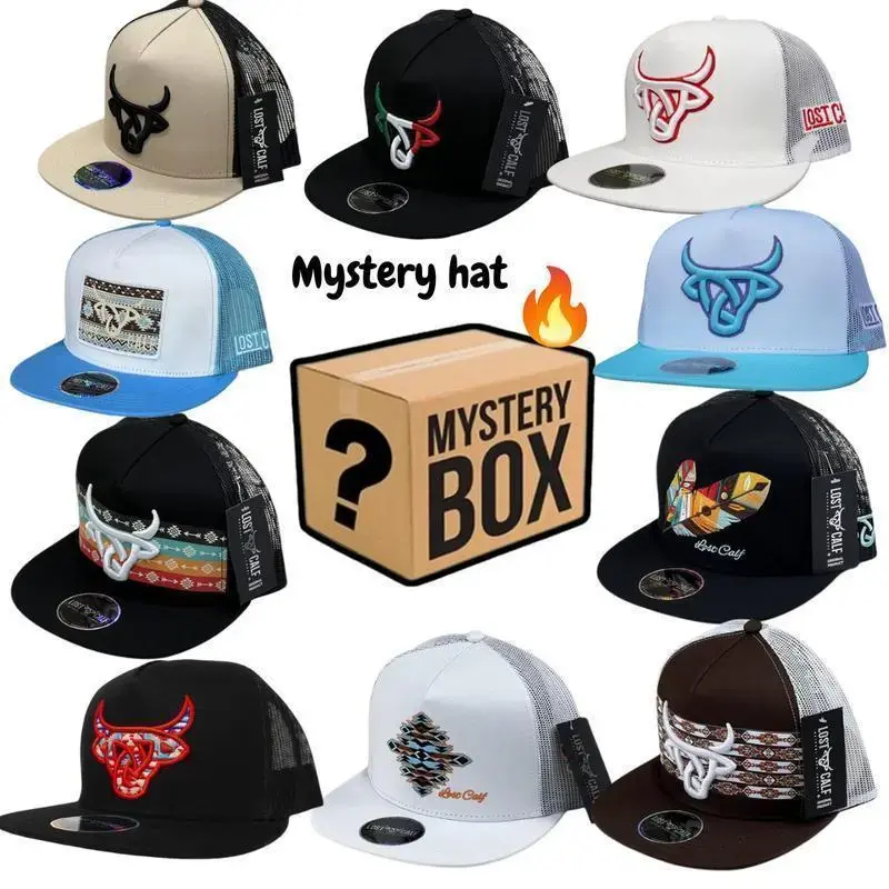 Random sent Collection Lost Calf Hat, Tribe Flat Hat, Gorra Lost Calf Original Arrow Flat Negra Hat, Hervey Flat Hat Koda Flat White/Brown Mesh Back Snapback Hats Western