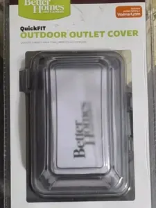 Better Homes & Gardens QuickFIT Weatherproof Outlet Cover