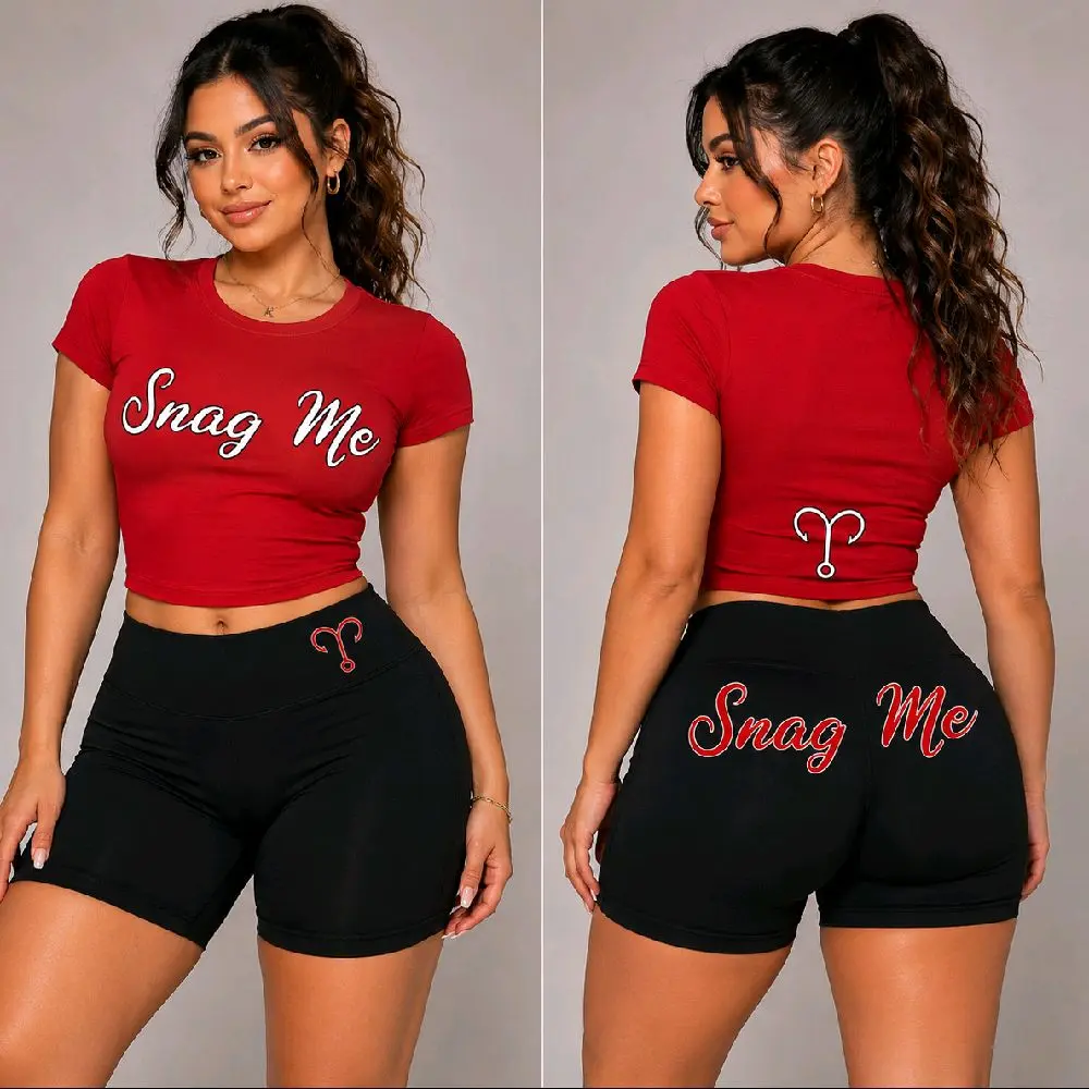 Crop Top SNAG ME Shirts Crop Top SNAG ME Shirts