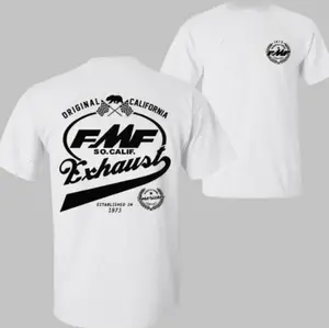 FMF Racing Fuel 1973 Graphic T-Shirt Off-Road Dirt Bike Apparel For Riders Freestyle Motocross Tee Men's Gift Father's Day Menswear Streetwear - Casual, Soft LEI