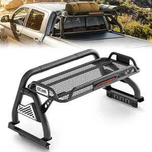 【Yzona】Truck Adjustable Sport Roll Bar Compatible with Tacoma, Colorado, Canyon, Ranger, Titan, Tundra, Datoka, Ridgeline, Frontier, Gladiator, and Universal Truck Bed