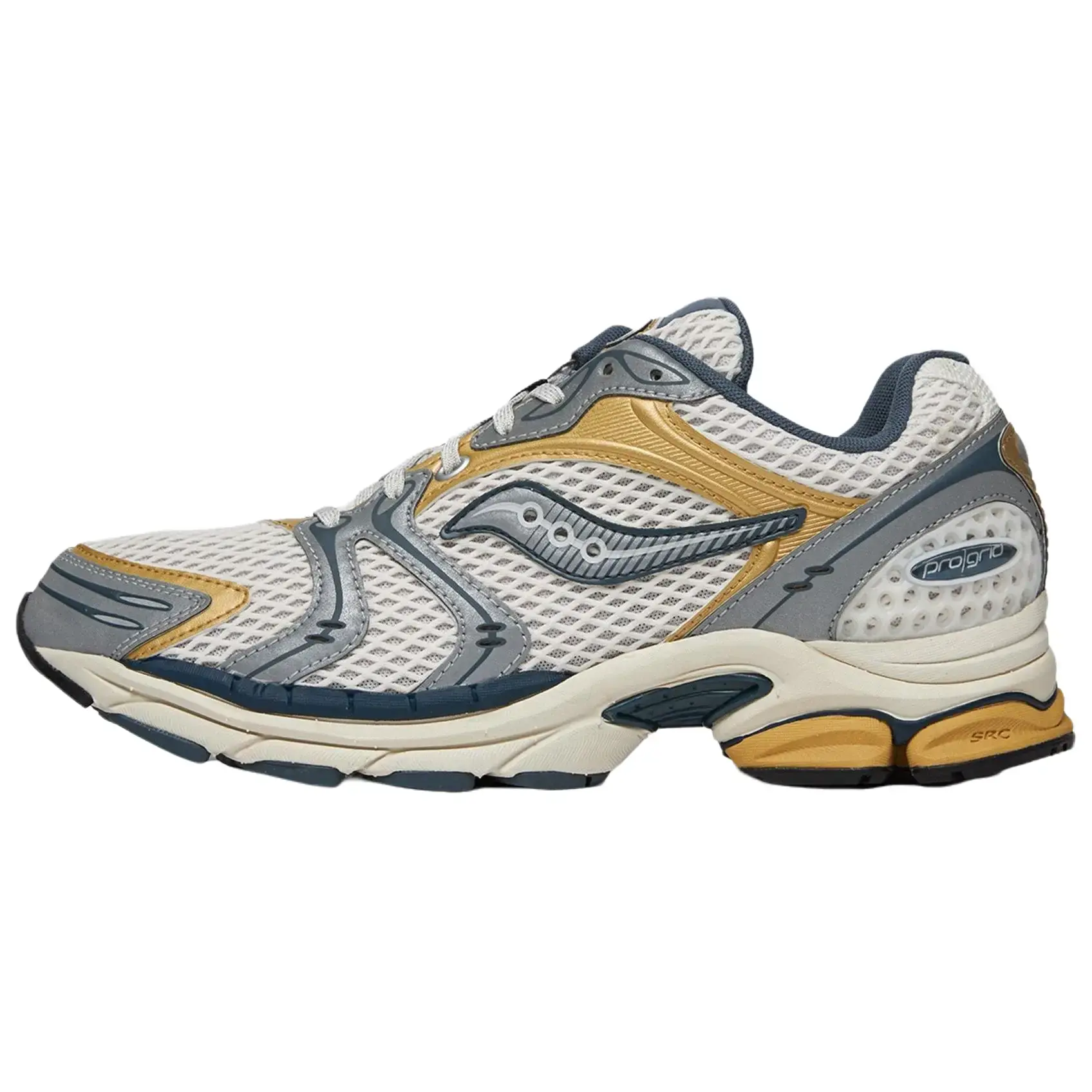 Men's Saucony Progrid Triumph 4 'Fabricated Future' Fabric Sports Sneaker - Outdoor Athletic Footwear