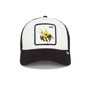 Goorin Brothers The Busy Bee Trucker Hat in Dust & Void