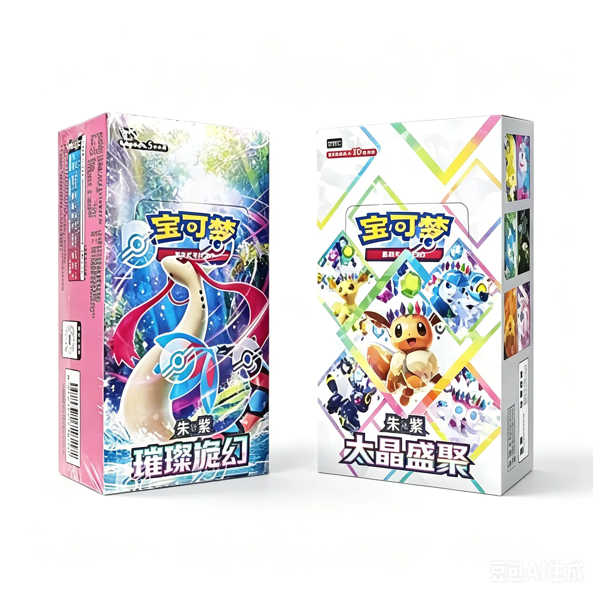 [Discount] Pokémon Trading Card Game Chinese Version CSV8C(Slim) & CSV9.5C  Booster Box Bundle Set