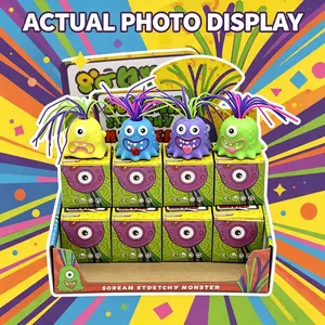 Screaming Monster Fidget Toy, Funny Pull Hair Stress Relief Squeeze Toy, Novelty Creative Decompression Vent Toy, Super Playable Cute Sensory Toy, Trendy Party & Daily Relaxation Gift for Kids Teens, Toy & Hobby Category