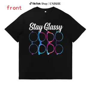 100% Cotton Funny Optometry T-Shirt – Stay Glassy Optometrist Tee