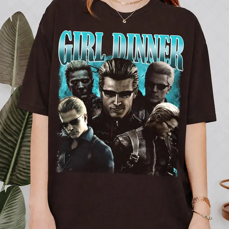 Albert Wesker Resident Evil Vintage T-Shirt/Sweatshirt, Gift For Women and Man T-Shirt