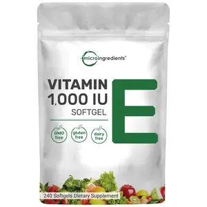 Micro Ingredients Vitamin E 1000 IU Softgels Micro Ingredients Vitamin E 1000 IU Softgels
