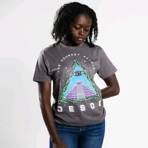 Jesod Clothing T-Shirts Crewneck Soft Unisex side seam Top Womenswear Casual Fitted Casual Fitted