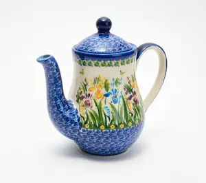 Lidia's Polish Pottery Tall 24-oz Teapot Lidia's Polish Pottery Tall 24-oz Teapot