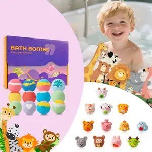 IYOKUJI CLUB 12PCS Zodiac Bath Bomb Gift Set, Chinese Zodiac Bubble Bath Fizzies forWomen & Kids, Spa Self Care Aesthetic Bath Bombs, Moisturizing Aromatherapy Birthday Gift