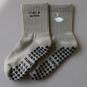 Grace In Motion Swan Grip Socks