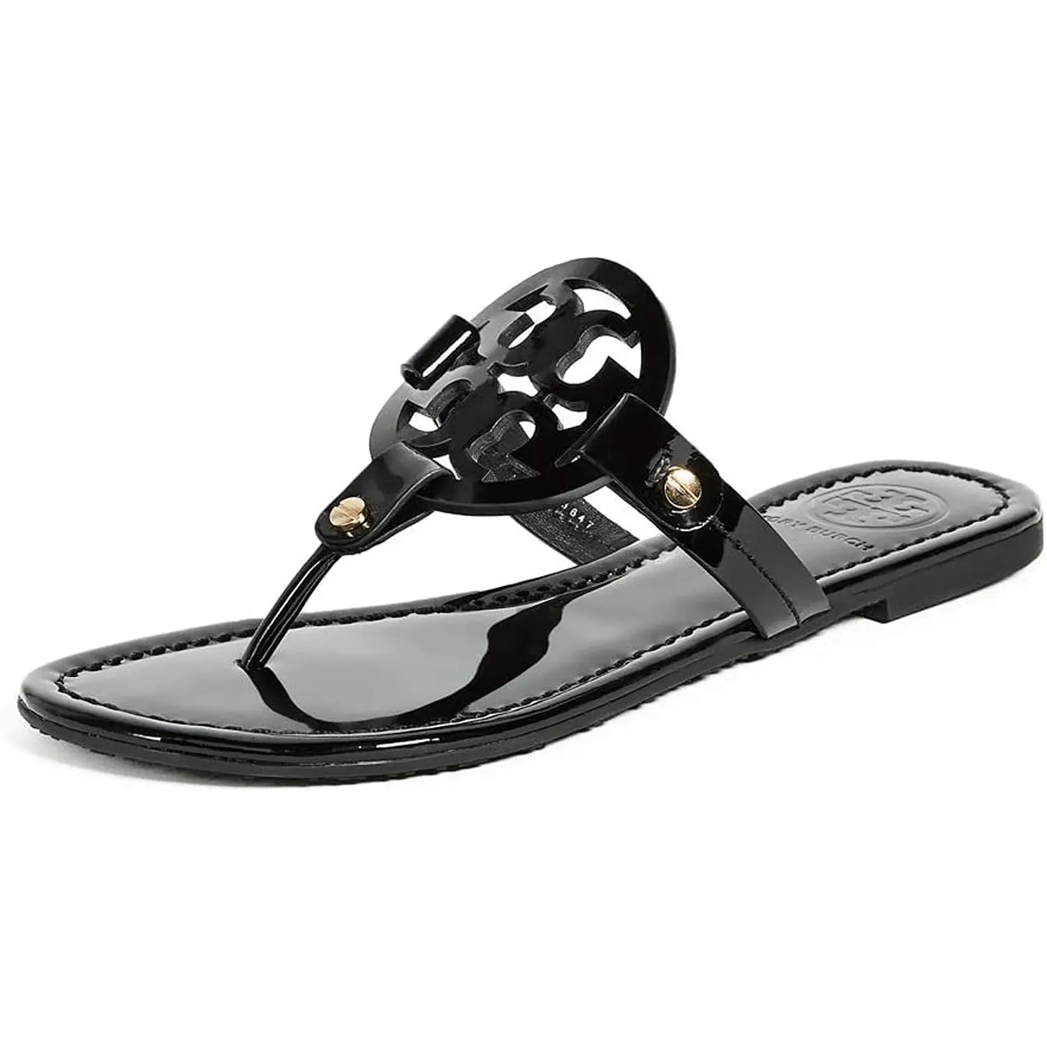 Tory Burch Women's Leather Miller Slippers