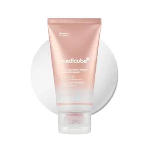 [Official Medicube Partner] Collagen Milk Toning Wrapping Mask 75ml - Wrapping Mask Collagen Glazed Milky Glow Daytime Peel Off Mask | Quick and Easy Care with Glutathione, Niacinamide for Plumped, Hydrated & Smooth Skin | Korean Skin Care