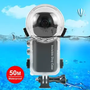 For Insta360 X4 PULUZ 50m Waterproof Sealed Diving Case