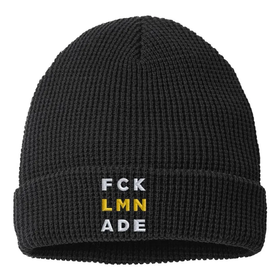 FCKLMNADE Beanie - Unisex Knit Hat for All Occasions skater beanie