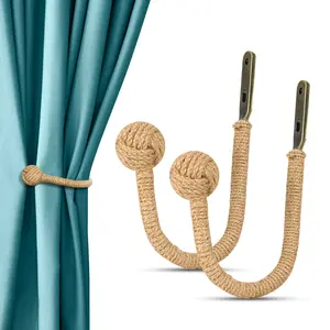 Zinc Alloy Curtain Hangers, Simple Design, Durable Material, Ideal for Bedroom & Living Room Curtains, Enhance Home Décor