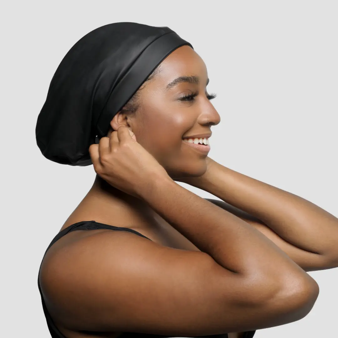 Hairbrella Satin-Lined Waterproof, Adjustable Swim Cap Hairbrella Satin-Lined Waterproof, Adjustable Swim Cap