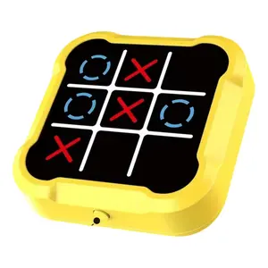 Electronic Tic-Tac-Toe Puzzle Game, Fun Strategy Family Board Games, Durable ABS Material, Interactive Classic Game for Family Entertainment and Gifts