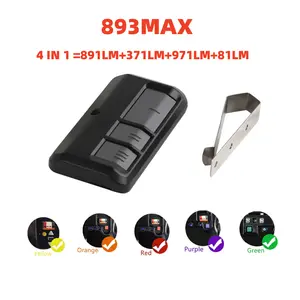 Universal 893MAX Garage Door Remote Transmitter - Compatible with Multiple Gate Openers Including 893LM, 971LM, 891LM, 973LM