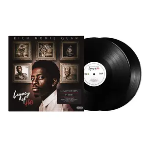 Rich Homie Quan - Legacy Of Hits (2xLP - Black Vinyl, CD)