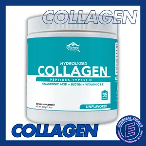 COLLAGEN HYALURONIC ACID, + BIOTIN + VITAMINA C & E