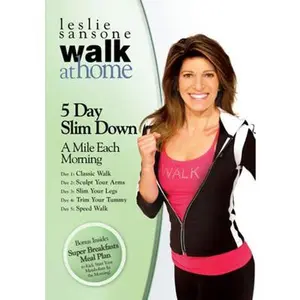 USED-Leslie Sansone: Walk at Home 5 Day Slim Down (DVD)