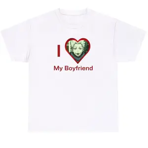 I Love My Boyfriend Toge Inumaki Jujutsu Kaisen T-Shirt – Heartfelt Commander in Heart Meme for Jujutsu Kaisen Fans Celebrating Duty, Devotion, and Fandom Romance