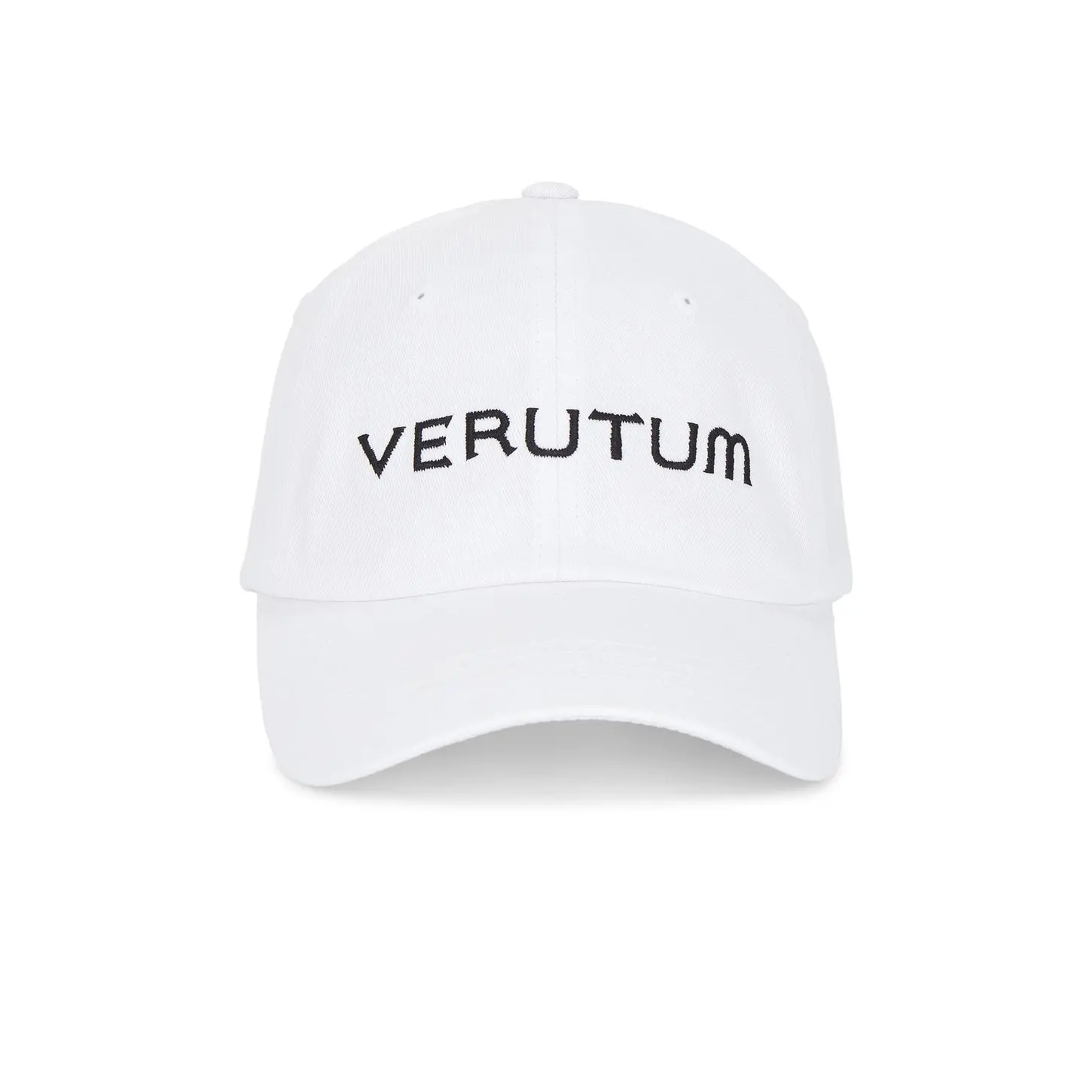 VERUTUM Lettering Cap in White