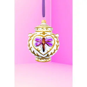 Chateau Violette Canister Jar Ornament