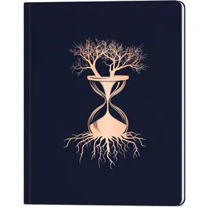 End of Life Planner -  File Notebook for Important Information & Final Wishes - When I  Beneficiary Book Organizer (Navy Blue)