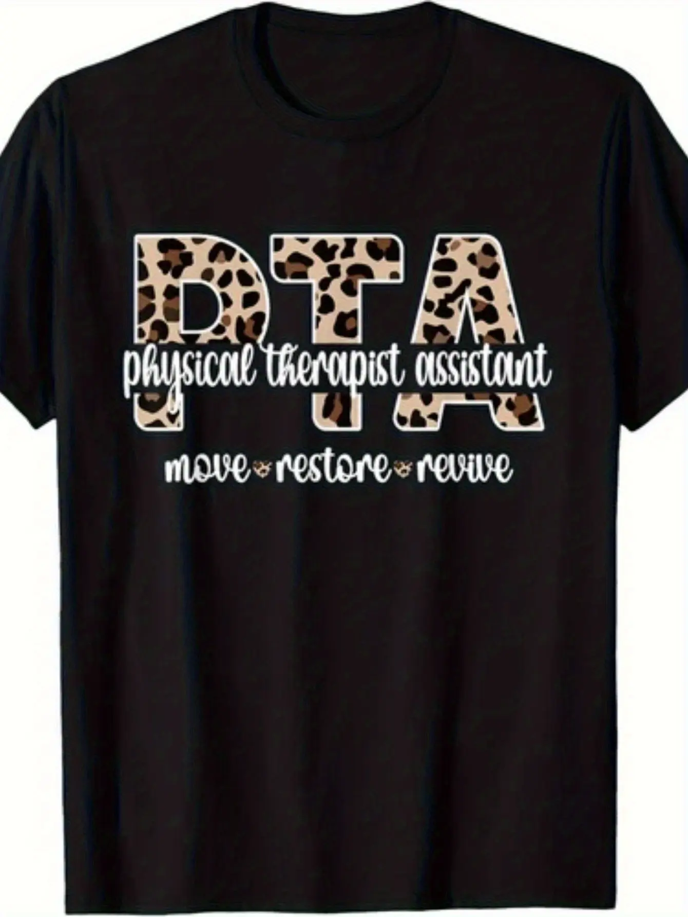 Physical Therapist Assistant PTA T-Shirt - Retro P unisex soft cotton short sleeve t shirt, vintage graphic casual tee for men women teens, perfect birthday holiday gift for camping travel gym daily street  wear