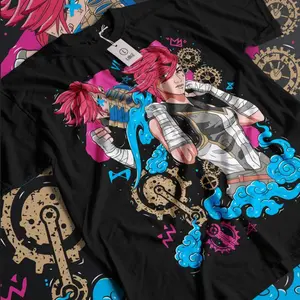 Vi League of Legends Video Game T-Shirt & Sweatshirt, Arcane Graphic Tee, Vintage Oversized Unisex Streetwear, Gift for Men Women Gamer