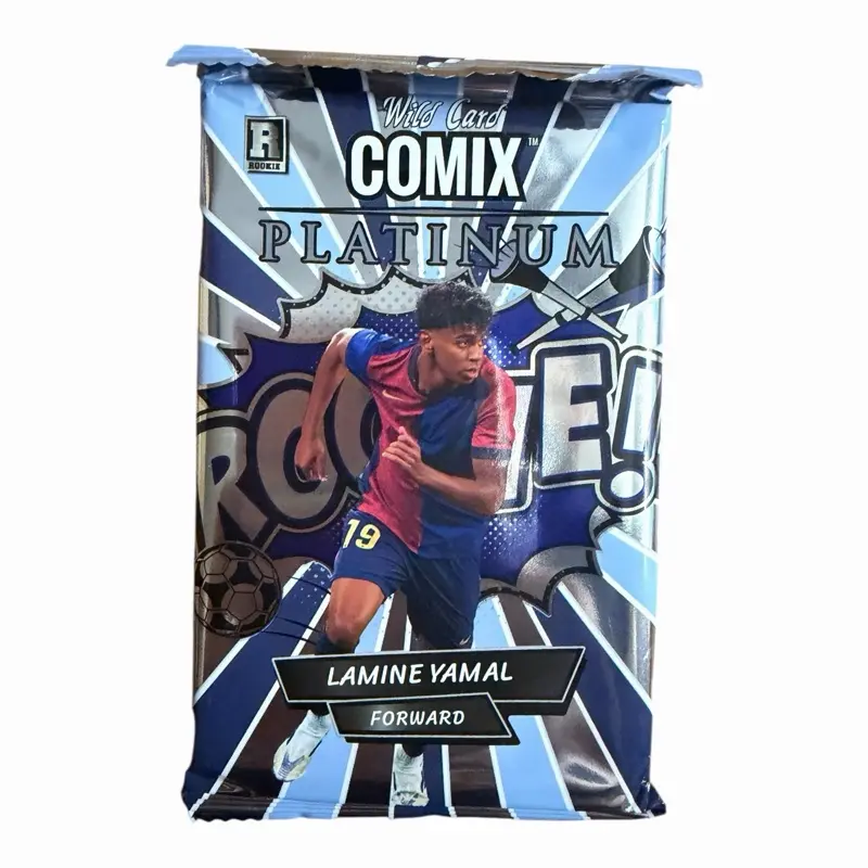 Wild Card Comix Lamine Yamal Platinum Rookie Edition - TikTok Shop