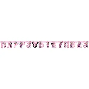Minnie Mouse Forever Personalized Birthday Banner Kit