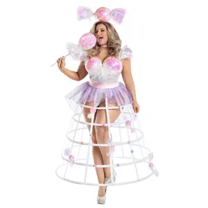 Plus Size Bon-Bon Queen Costume