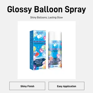 Aerosol Balloon Spray - Shiny, Glossy Shine Finish for Balloon Surfaces, Non-Oxidizing, Fade-Resistant Long-Lasting Home & Festive Party Supply
