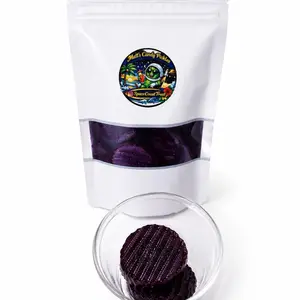 Matt's Candy Pickles Grape Flavor 8 oz Bag - Intense Sour, Sweet, Tangy, Crunchy Juicy, Pickle Chips from Florida's Space Coast