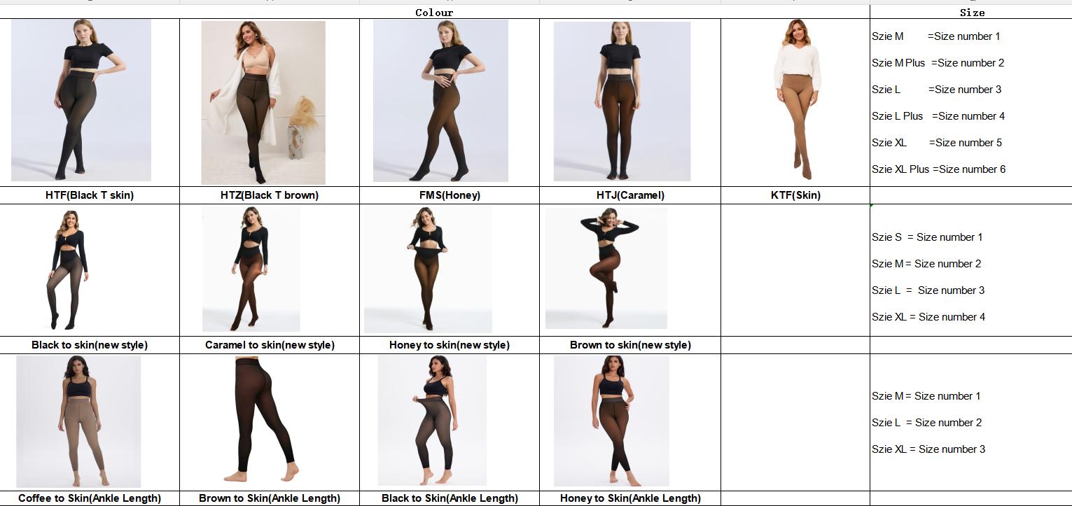  Women's Fleece Lined Tights Fake Translucent Warm Thermal Pantyhose Fake Sheer Thick Leggings Ladies Under Dress for Winter with Plush Inner Layer,High quality  Faux fur Tights,Soft and Breathable,Hight Stretch,Everyday,Minimalist,Slim.